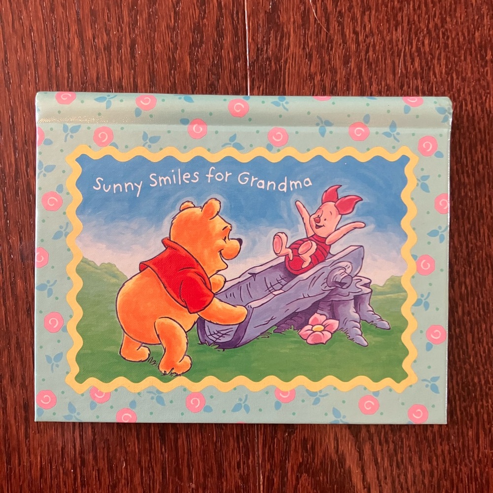Vintage Winnie the Pooh piglet photo album
